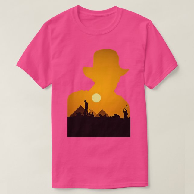 Camiseta Old Raider Indiana Jones (Diseño del anverso)