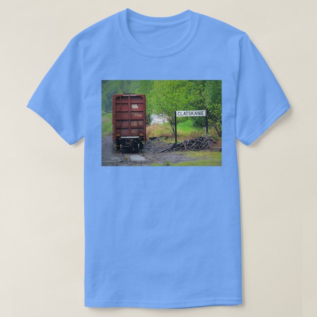 Camiseta Old Railroad Track In Clatskanie (Diseño del anverso)