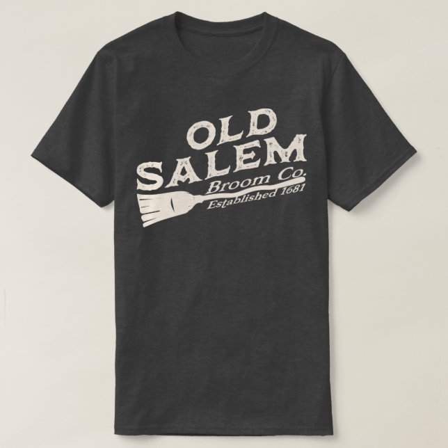Camiseta Old Salem Broom Co (Diseño del anverso)