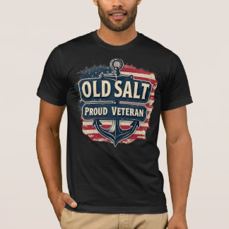 Camiseta Old Salt, Proud Veteran