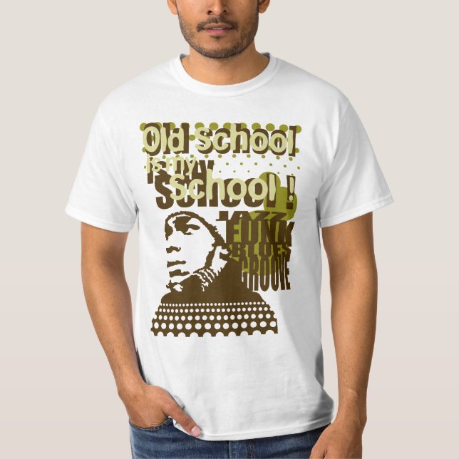 Camiseta Old school (Anverso)