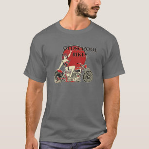 Camiseta - Old School Bikes - Retro