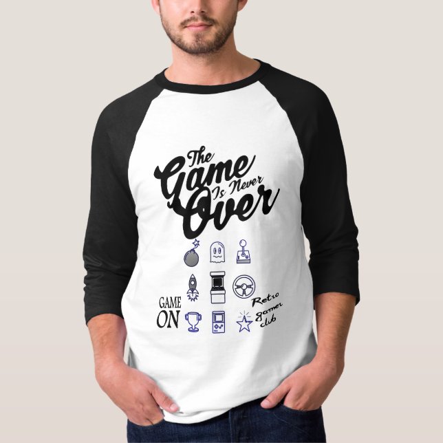 Camiseta Old School Games (Anverso)