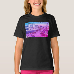 Camiseta Old School Kingston, Jamaica (Harbour Street) BWI