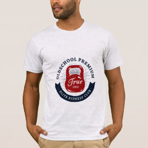 Camiseta Old School Premium True 1953 Club Elite de Fitness