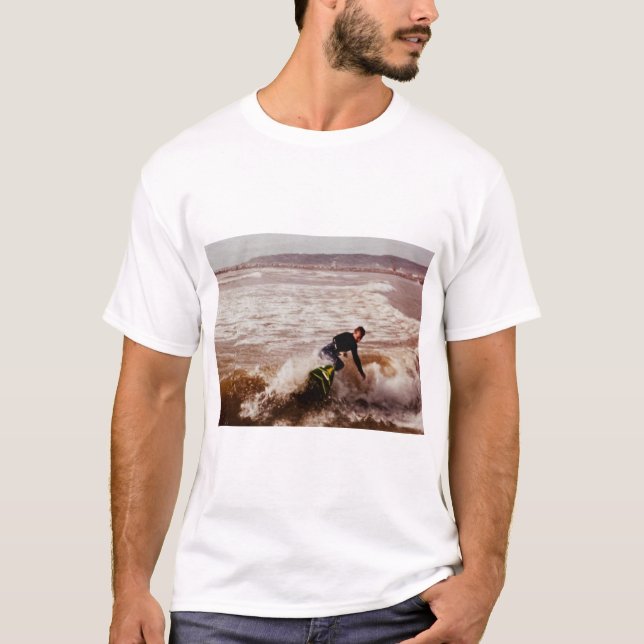 Camiseta Old School Surf Photo Print From 1983 (Anverso)
