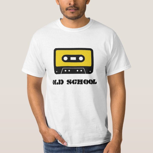 Camiseta OLD SCHOOL tape (Anverso)