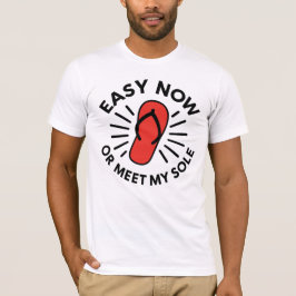 Camiseta Old School Warning Humor