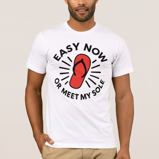 Camiseta Old School Warning Humor (Anverso)
