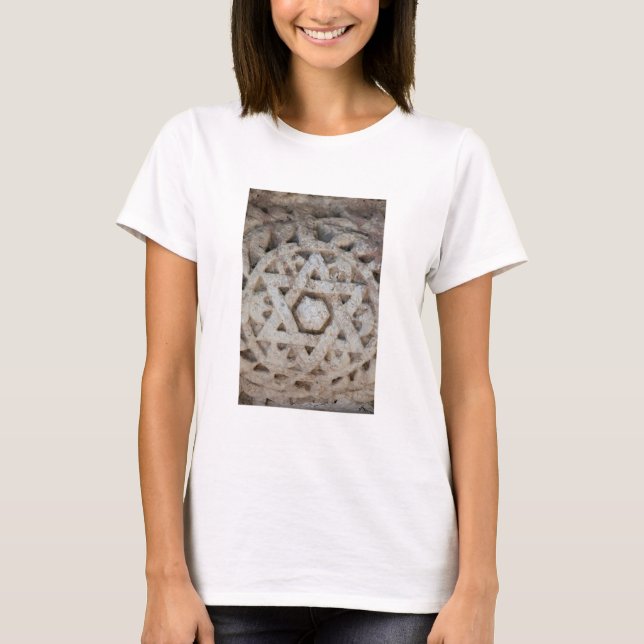 Camiseta Old Star of David carving, Israel (Anverso)