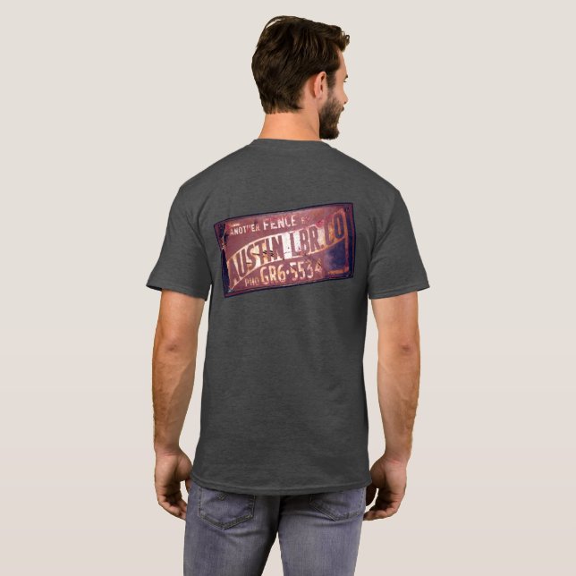Camiseta Olde Austin Lumber Co. (Reverso completo)
