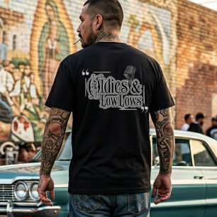 Camiseta Oldies y Low Lows de golpe trasero