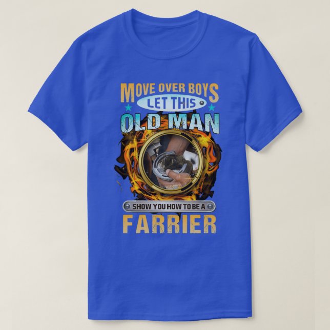 Camiseta Oldman Farrier T (Diseño del anverso)