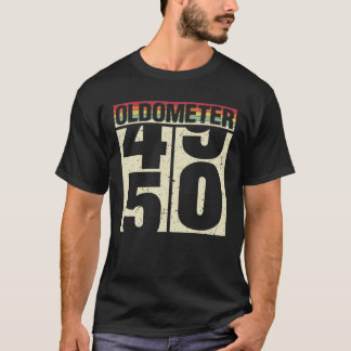 Camiseta Oldomémetro De Vintage 50 Años 50 Años Hombres De 