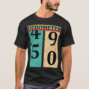 Camiseta Oldometer 49 50 50 cumpleaños