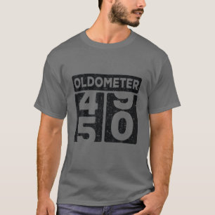 Camiseta Oldometer 49-50 Años De Divertido 50 Años Hombre