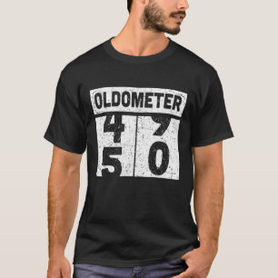 Camiseta Oldometer 49-50 Regalos 50º Cumpleaños Gracioso