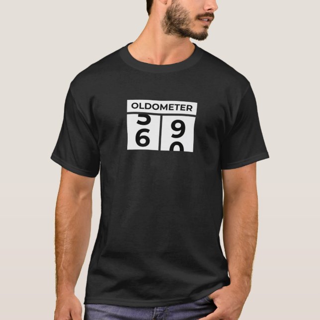 Camiseta Oldometer 59-60 cumple 60 años (Anverso)