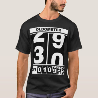 Camiseta Oldometer Cumpleaños Divertido 30 Aniversario Odóm