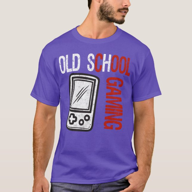 Camiseta Oldschool Gaming Nerd Gamer Consoles Video Games v (Anverso)