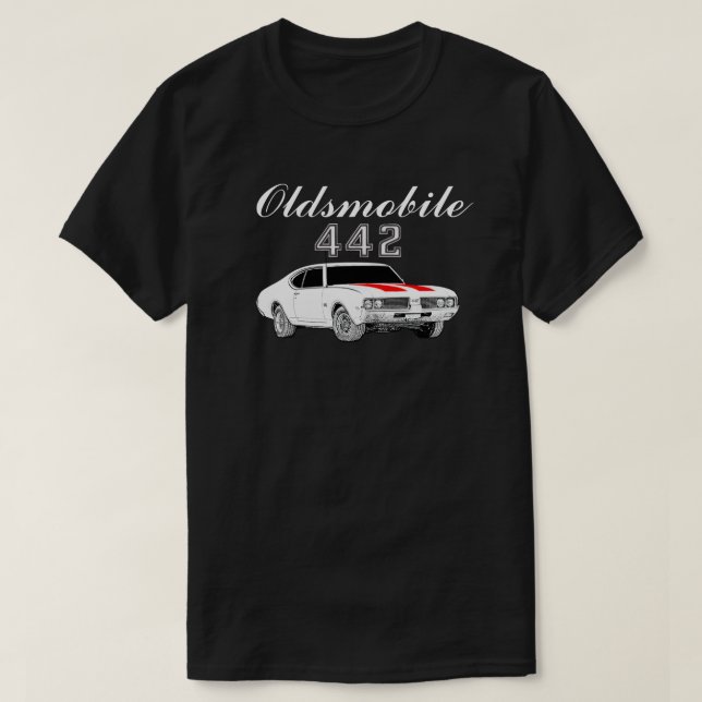 CAMISETA OLDSMOBILE 442 (Diseño del anverso)