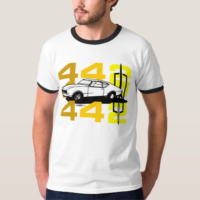 Camiseta Oldsmobile 442 (Anverso)