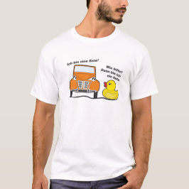 Camiseta Oldtimer 2cv Ich bin eine Ente Humor