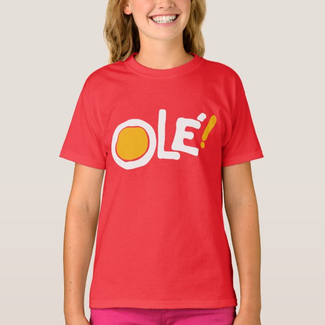 Camiseta ¡Ole! (Anverso)