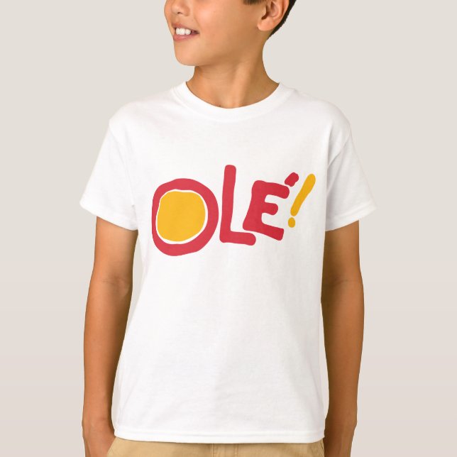 Camiseta ¡Ole! (Anverso)
