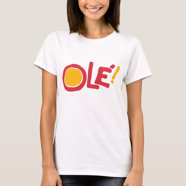 Camiseta ¡Ole! (Anverso)