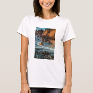 Camiseta Oleada a lo largo de la playa, California