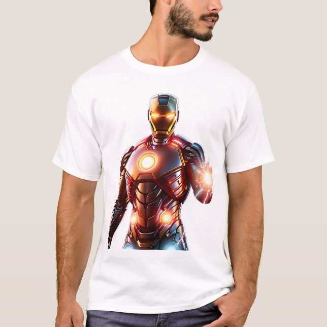 Camiseta Oleada de Armadura Galáctica (Anverso)