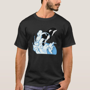 Camiseta Oleada de ballena orca orca Swea