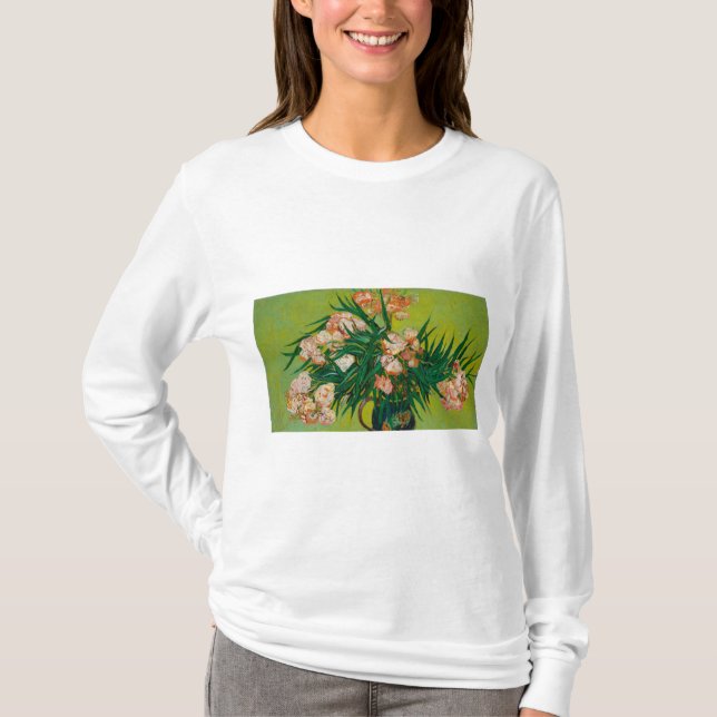 Camiseta Oleanders de Vincent van Gogh (Anverso)
