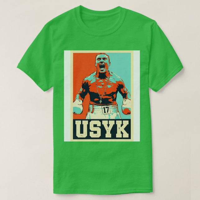 Camiseta oleksandr usyk (Diseño del anverso)
