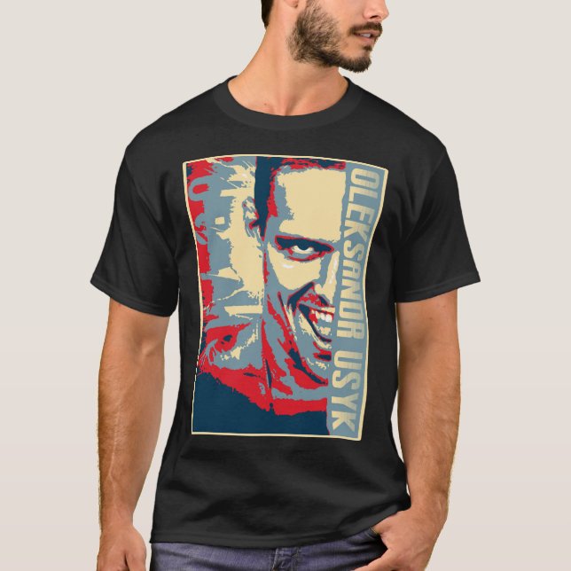 Camiseta Oleksandr Usyk 2020 Tribute (Rojo) Classic (Anverso)