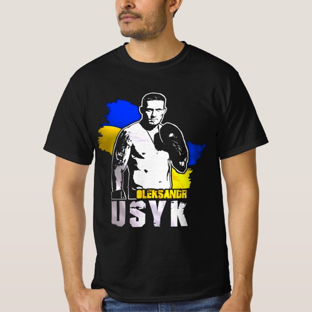 Camiseta Oleksandr usyk clásico (Anverso)