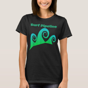 Camiseta Oleoducto Surf Waves Oahu North Shore Hawaii Surfi