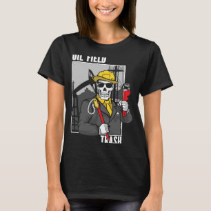 Camiseta Oleoidal de la vida de la plataforma petrolífera d