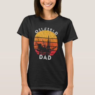 Camiseta Oleoidal de Petróleo Retro Oleón de Aceite para Ho