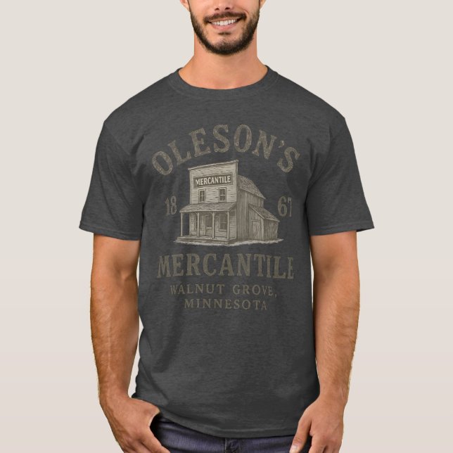 Camiseta Oleson's Mercantile (Anverso)