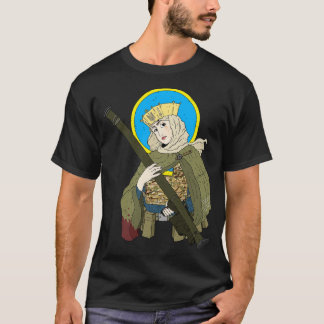 Camiseta Olga de Kiev santo ucraniano con un cantante