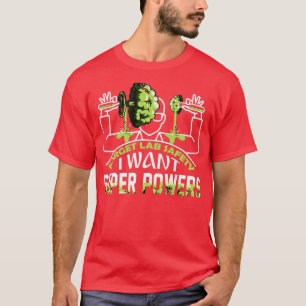 Camiseta Olget Lab Safety I Want Super Powers