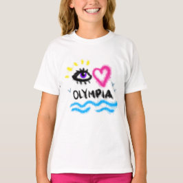 Camiseta Olimpiada de corazón ocular