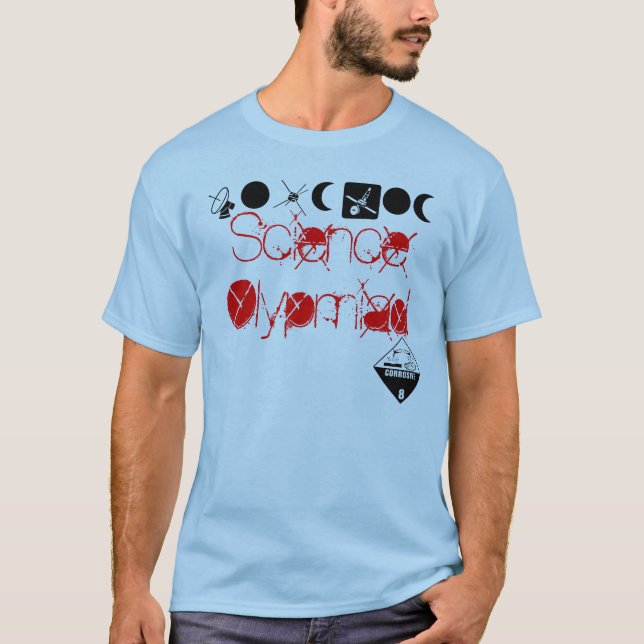 Camiseta Olimpiada de la ciencia (Anverso)