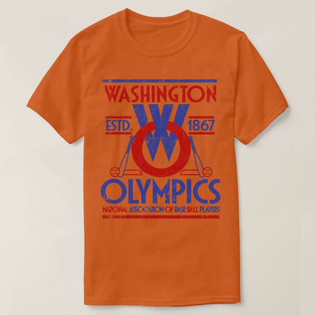 Camiseta Olimpiadas de Washington (Diseño del anverso)