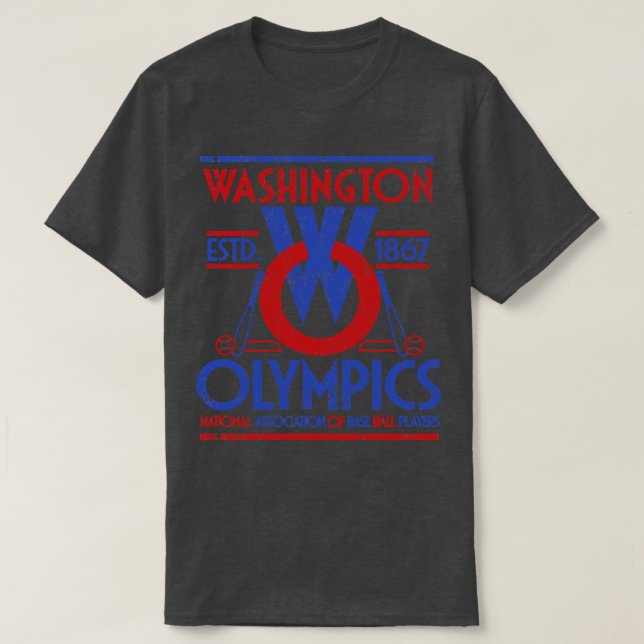 Camiseta Olimpiadas de Washington (Diseño del anverso)