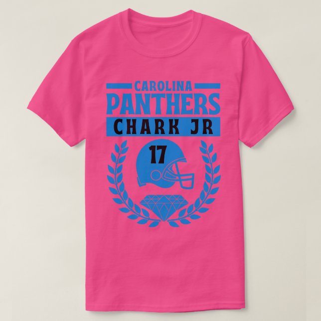 Camiseta olina Panthers Chark Jr 17 American (Diseño del anverso)