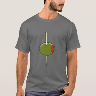 Camiseta Oliva En Un Toothpick
