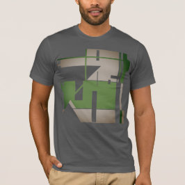 Camiseta Olive Gray Metallic inspirado en el suroeste Resum